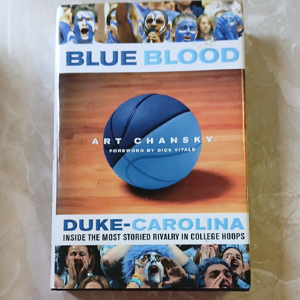 Duke-Carolina, Blue Blood Book by Art Chansky